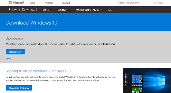get windows 10 update assistant